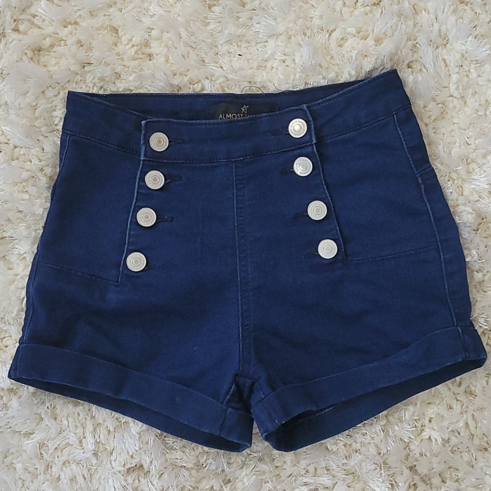 High wasted shorts